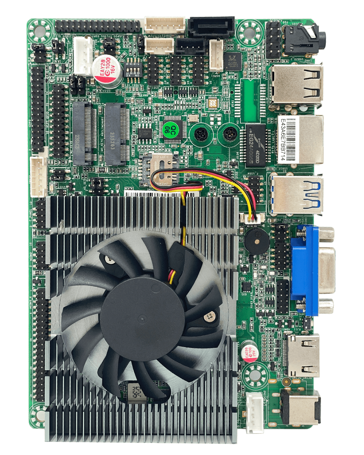 Placa-mãe para aplicações industriais